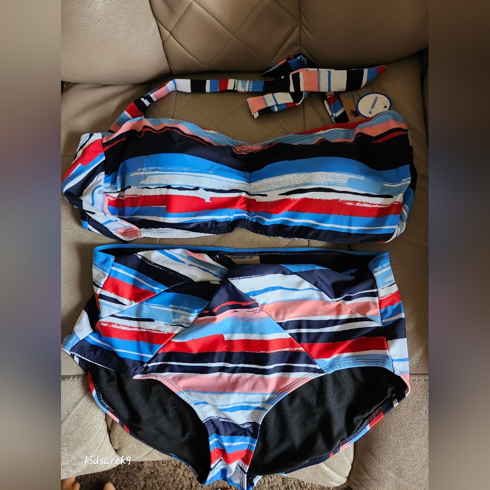 2 Piece High Waist Swimsuit 💦💦